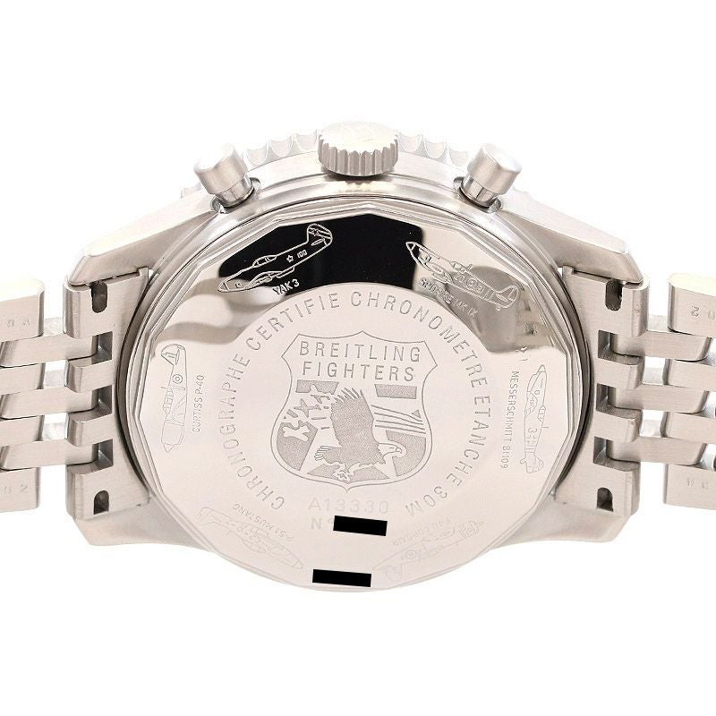 【中古】BREITLING <br>NAVITIMER FIGHTERS <br>ブライトリング <br>ナビタイマー ファイターズ <br>A1333010/B520/740A (A153BFTNP)