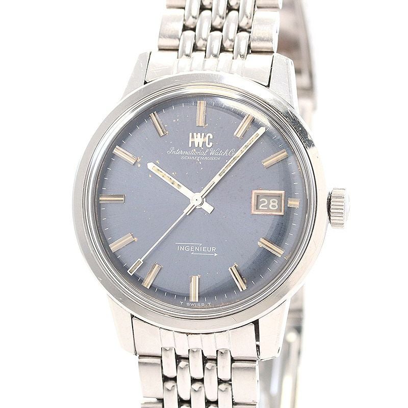 【中古】IWC <br>INGENIEUR AUTOMATIC CALENDAR JUMBO / BIG INGENIEUR <br>アイ・ダブリュー・シー <br>インヂュニア オートマティック カレンダー ジャンボ / ビッグ インジュニア <br>866 AD