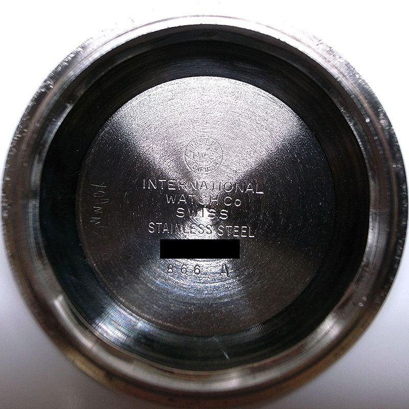 【中古】IWC <br>INGENIEUR AUTOMATIC CALENDAR JUMBO / BIG INGENIEUR <br>アイ・ダブリュー・シー <br>インヂュニア オートマティック カレンダー ジャンボ / ビッグ インジュニア <br>866 AD