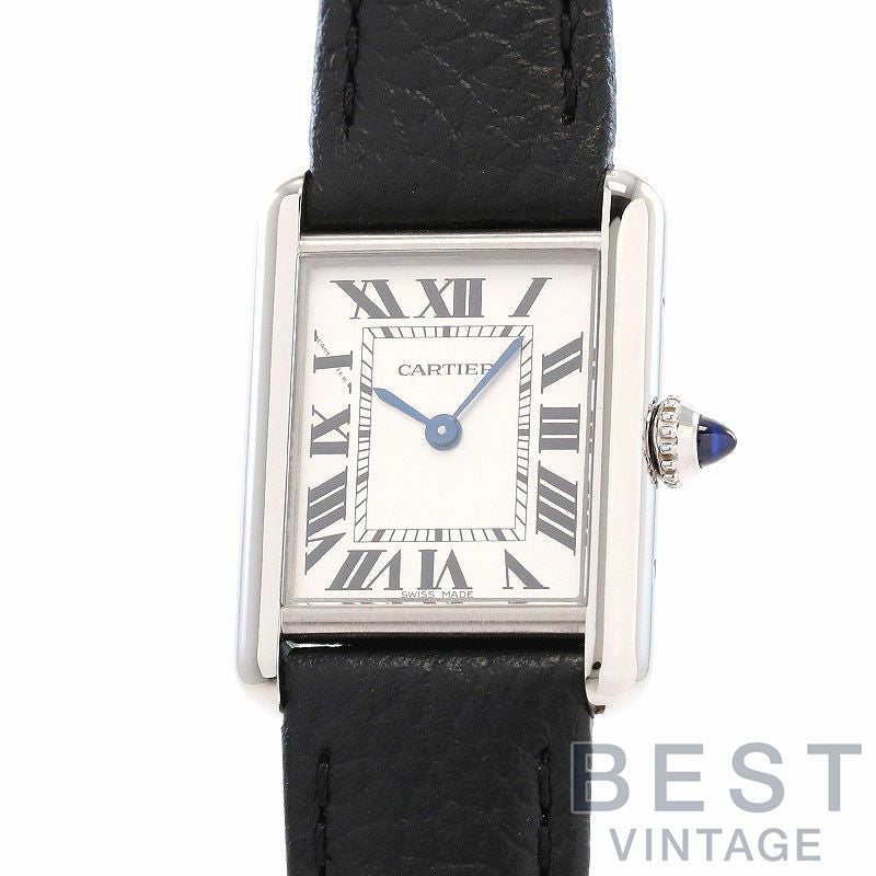 【中古】CARTIER <br>TANK MUST DE CARTIER SMALL MODEL <br>カルティエ <br>タンク マスト ドゥ カルティエ SM <br>WSTA0042