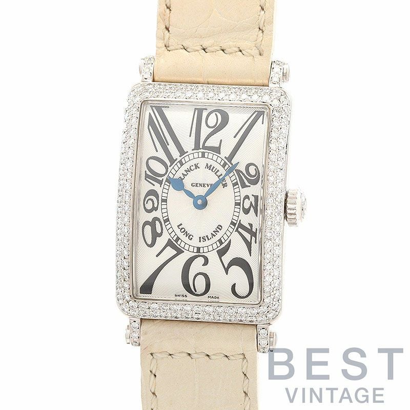 【中古】FRANCK MULLER <br>LONG ISLAND LADIES DIAMOND <br>フランク・ミュラー <br>ロングアイランド レディース ダイヤモンド <br>902QZD (902 QZ D)