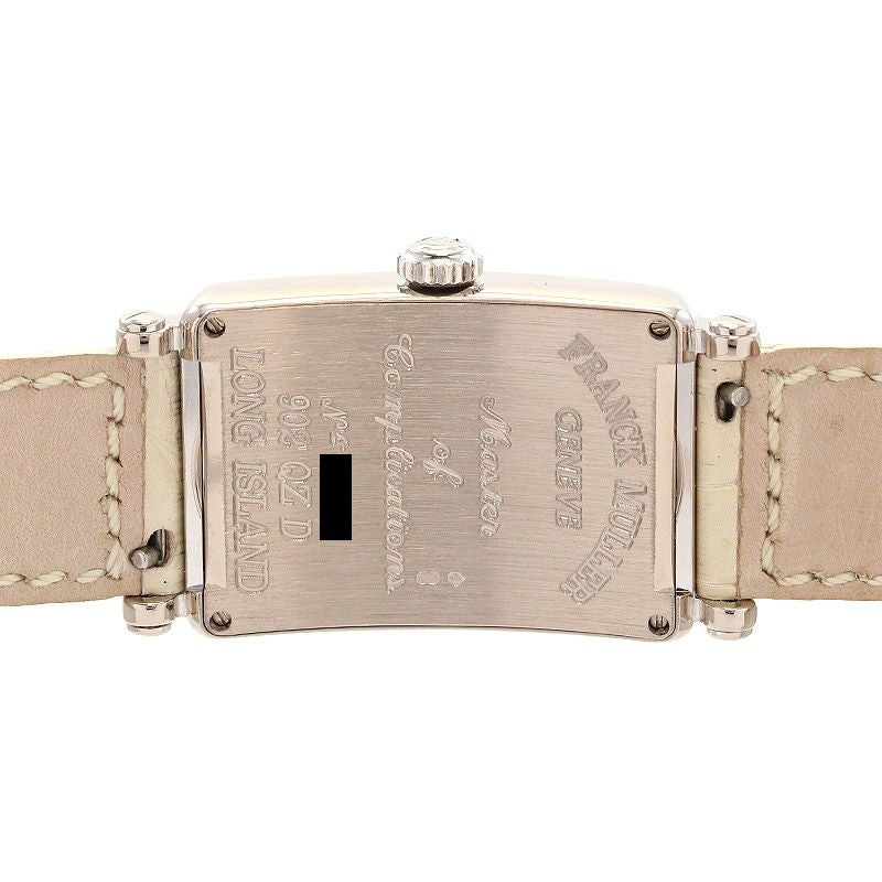 中古】FRANCK MULLER LONG ISLAND LADIES DIAMOND フランク・ミュラー