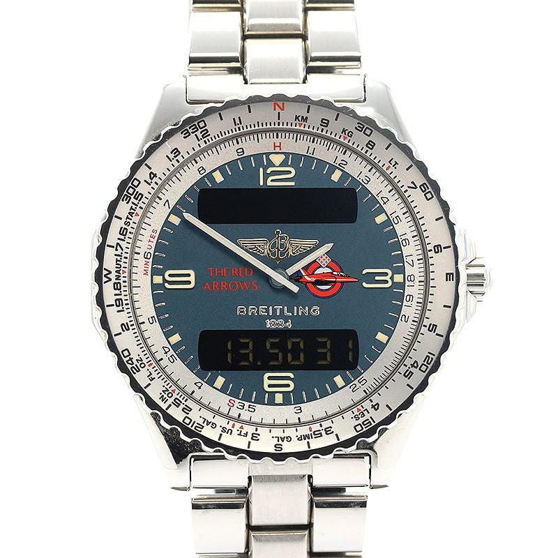 【中古】BREITLING <br>CHRONOSPACE THE RED ARROWS LIMITED EDITION <br>ブライトリング <br>クロノスペース ザ・レッドアローズ リミテッドエディション <br>A56012.1 (A561CRAPFA)