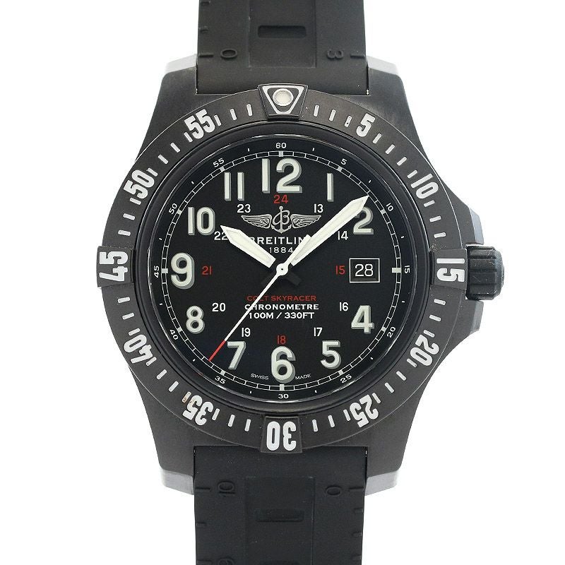 【中古】BREITLING COLT SKYRACER ブライトリング コルト スカイレーサー X74320E4/BR87/293S (X720B87YPX)