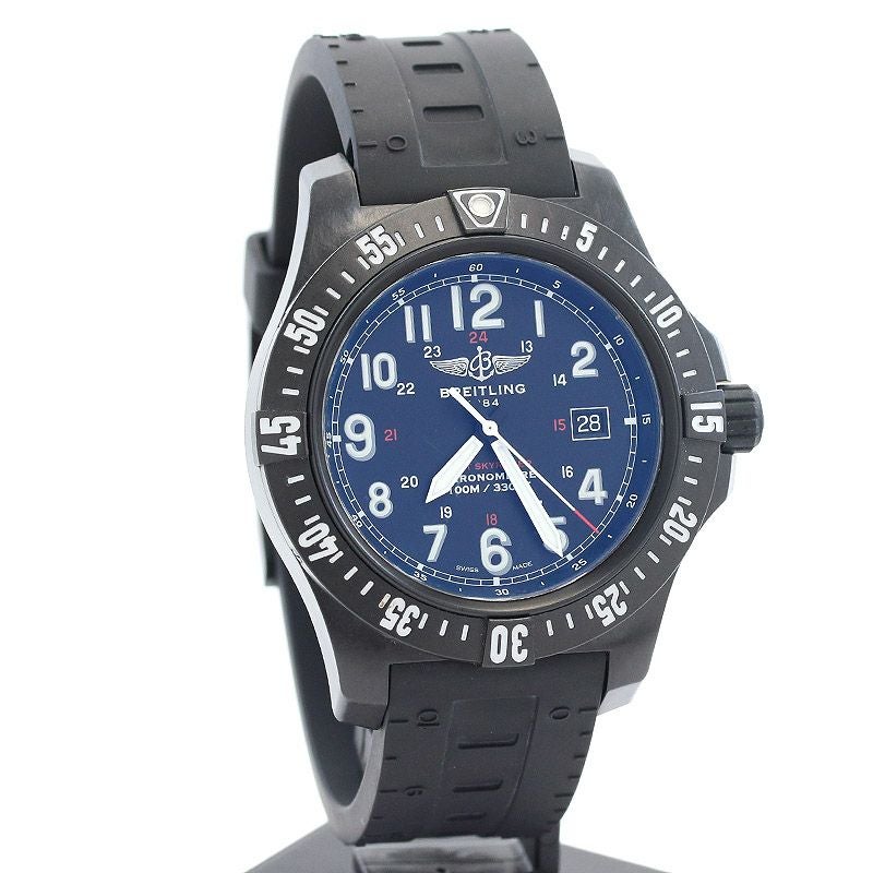 【中古】BREITLING COLT SKYRACER ブライトリング コルト スカイレーサー X74320E4/BR87/293S (X720B87YPX)