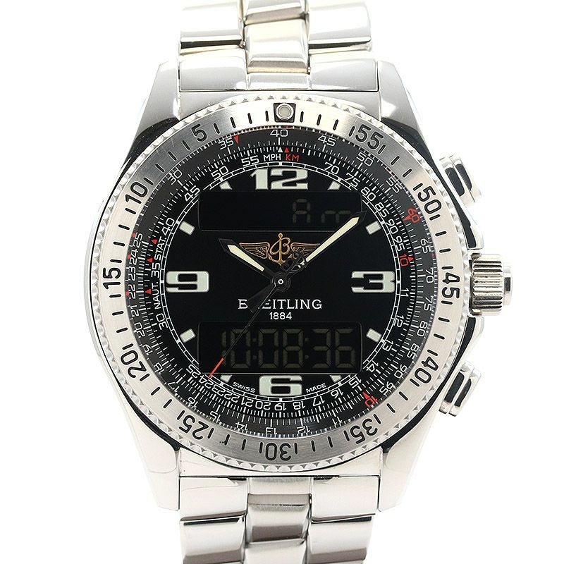 ジャンク Breitling A68062 B-1 中古】BREITLING B-1 ブライトリング B-1 A68062 (A686F35FA
