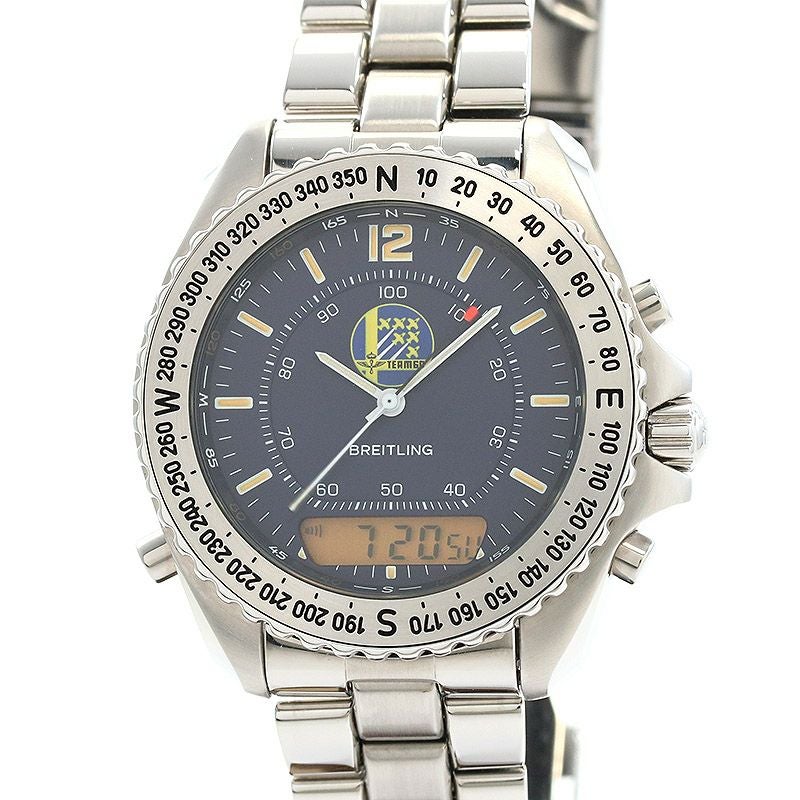 最安級価格★付属品完備★A51038★BREITLING プルトンデジアナ 中古】BREITLING PLUTON TEAM 60 ブライトリング プルトン チーム60