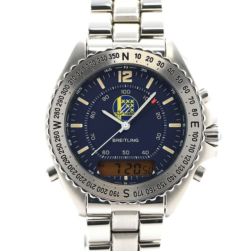 【中古】BREITLING <br>PLUTON TEAM 60 <br>ブライトリング <br>プルトン チーム60 <br>A51038 (A513CSTPFA)