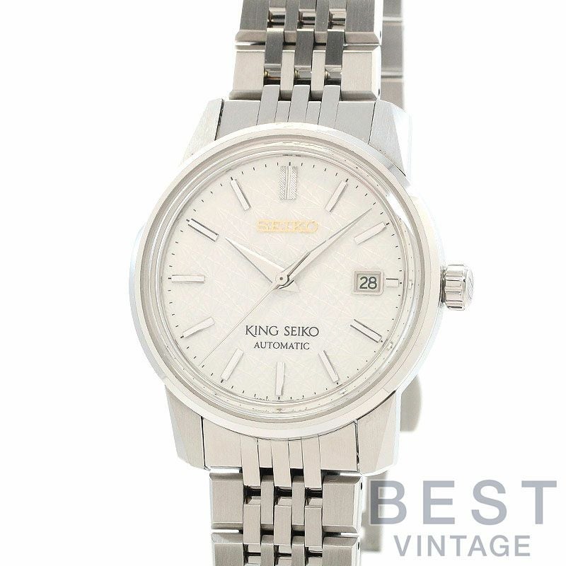 【中古】KING SEIKO <br>KING SEIKO KSK 'KIKU' 6L LIMITED <br>キングセイコー <br>キングセイコー KSK 菊つなぎ紋 セイコー110周年記念限定モデル <br>SDKA009 (SJE095J1 / 6L35-00H0)