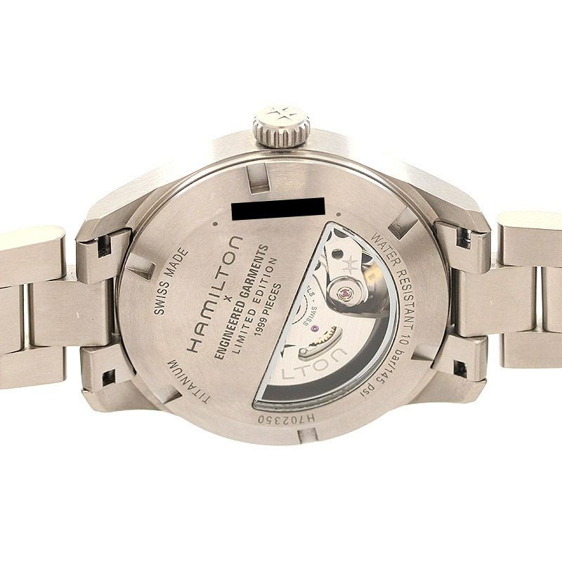【中古】HAMILTON <br>KHAKI FIELD TITANIUM ENGINEERED GARMENTS LIMITED EDITION <br>ハミルトン <br>カーキ フィールド チタニウム エンジニアド ガーメンツ リミテッドエディション <br>H70235130 (H702350)