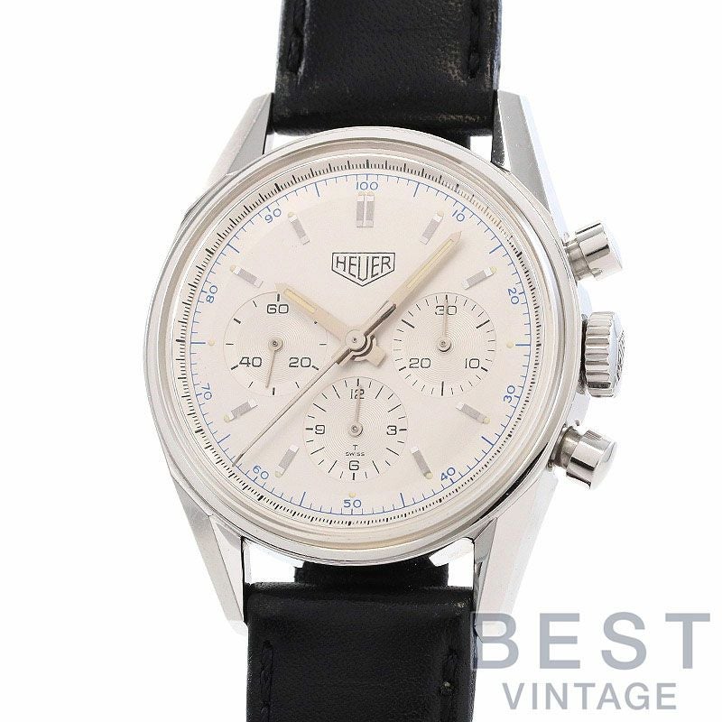 【中古】TAG HEUER <br>CARRERA CHRONOGRAPH CLASSIC 1964 RE-EDITION <br>タグ・ホイヤー <br>カレラ クラシック クロノグラフ 1964 リ・エディション <br>CS3110.BC0725
