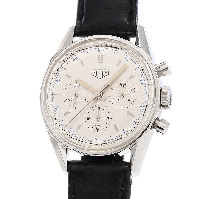 【中古】TAG HEUER <br>CARRERA CHRONOGRAPH CLASSIC 1964 RE-EDITION <br>タグ・ホイヤー <br>カレラ クラシック クロノグラフ 1964 リ・エディション <br>CS3110.BC0725