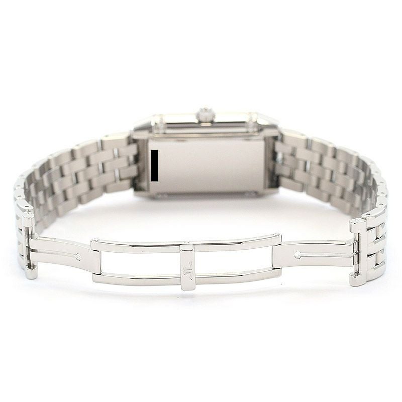 ジャガールクルト 【JAEGER-LECOULTRE】 レベルソフローラル Q2658120 (265.8.08) レディース シルバー ステンレススティール 腕時計 時計 REVERSO FLORALE SILVER SS JL ダイヤモンドベゼル【中古】 中古】JAEGER-LECOULTRE REVERSO FLORALE ジャガー・ルクルト レベルソ