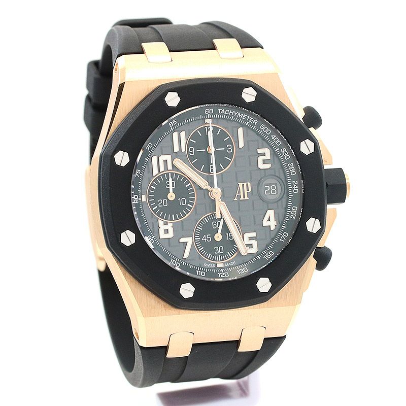 【中古】AUDEMARS PIGUET <br>ROYAL OAK OFFSHORE CHRONOGRAPH <br>オーデマ・ピゲ <br>ロイヤルオーク オフショア クロノグラフ <br>26238OK.OO.A002CA.01