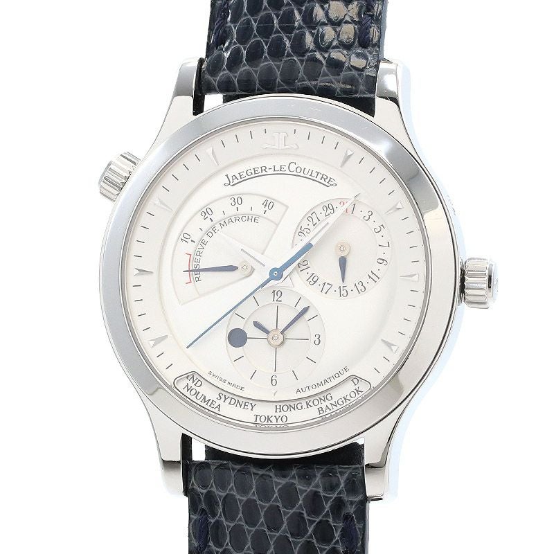 【中古】JAEGER-LECOULTRE <br>MASTER GEOGRAPHIC <br>ジャガー・ルクルト <br>マスター・ジオグラフィーク <br>Q1428420 (142.8.92)