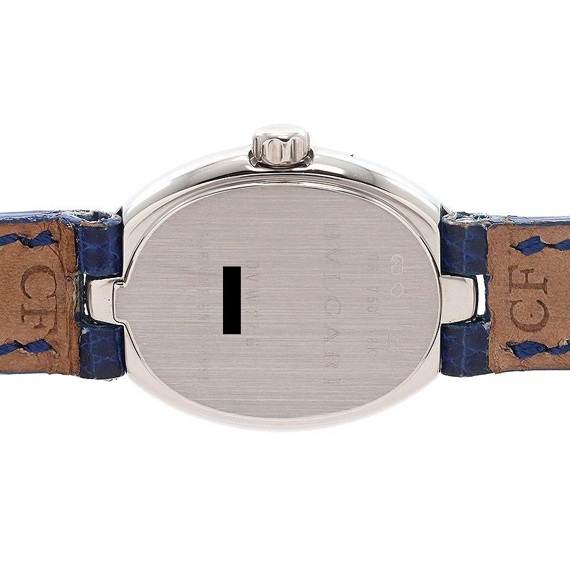 ブルガリ OVW27G オーバル 12Pダイヤモンド 腕時計 ステンレススチール 中古】BVLGARI OVAL ブルガリ オーバル OVW27G｜ヴィンテージブランド