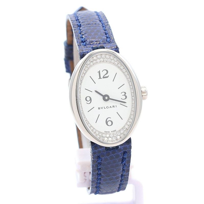 ブルガリ オーバル OVW27G クォーツ レディース 【中古】 BVLGARI - ブルガリ オーバル OVW27G クォーツ レディース 【中古】の