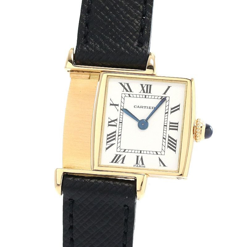 中古】CARTIER TANK REVERSO SMALL MODEL PARIS DIAL カルティエ