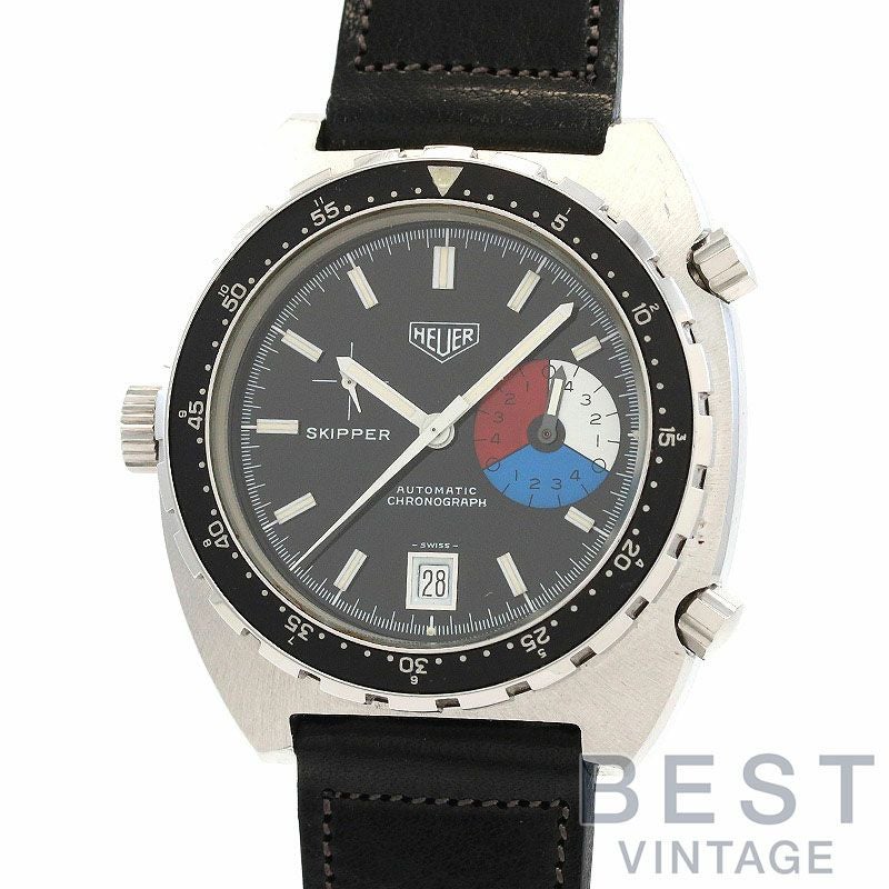 中古】HEUER SKIPPER AUTOMATIC CHRONOGRAPH AUTAVIA CASE ホイヤー