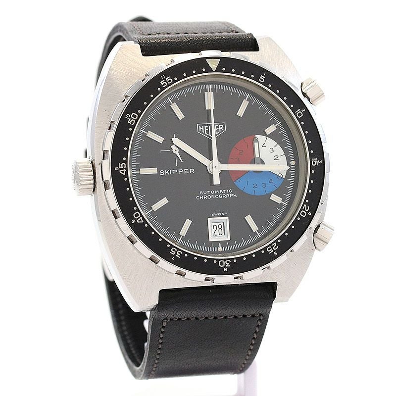 中古】HEUER SKIPPER AUTOMATIC CHRONOGRAPH AUTAVIA CASE ホイヤー
