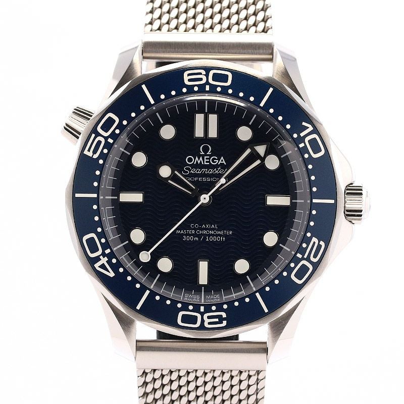 【中古】OMEGA SEAMASTER DIVER 300M JAMES BOND 60TH ANNIVERSARY EDITON オメガ シーマスター ダイバー 300M ボンド映画60周年記念モデル 210.30.42.20.03.002