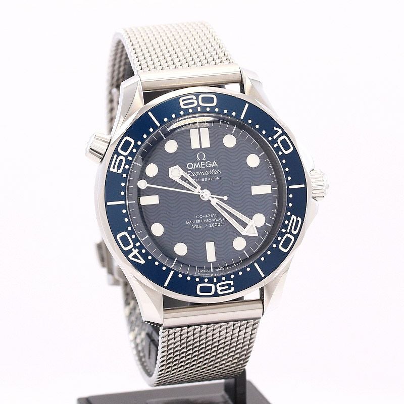 【中古】OMEGA SEAMASTER DIVER 300M JAMES BOND 60TH ANNIVERSARY EDITON オメガ シーマスター ダイバー 300M ボンド映画60周年記念モデル 210.30.42.20.03.002