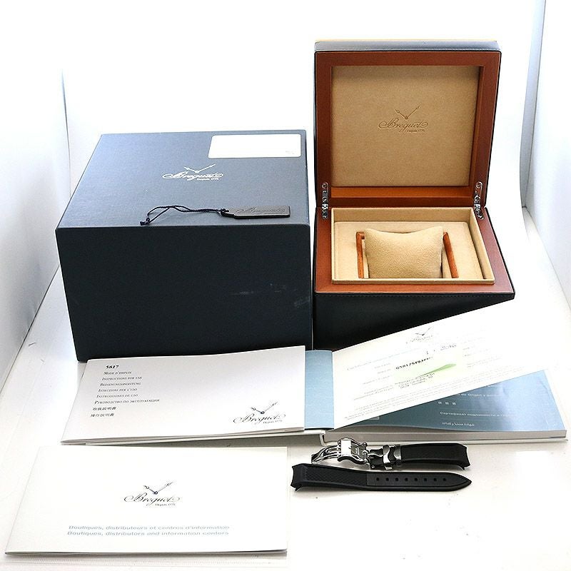 【中古】BREGUET MARNE 5817 / MARINE II LARGE DATE ブレゲ マリーン 5817 / マリーン II ラージデイト 5817ST/92/SMO (G5817ST92SM0)