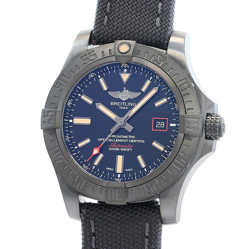 中古】BREITLING AVENGER BLACKBIRD ブライトリング アベンジャー 