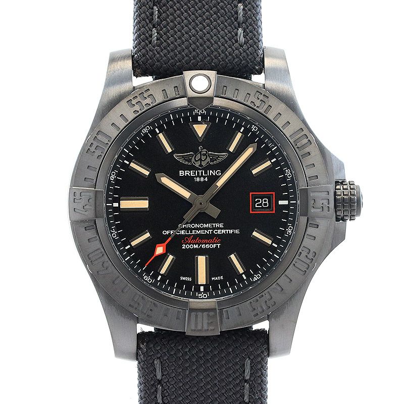中古】BREITLING AVENGER BLACKBIRD ブライトリング アベンジャー
