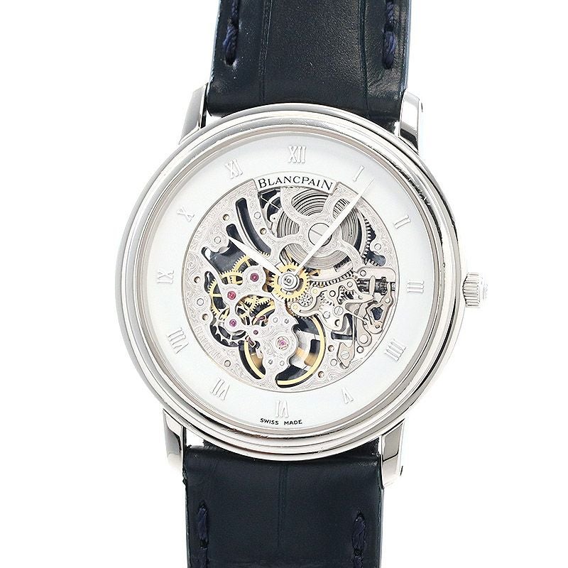 中古】BLANCPAIN VILLERET ULTRA SLIM SKELETON ブランパン ヴィルレ