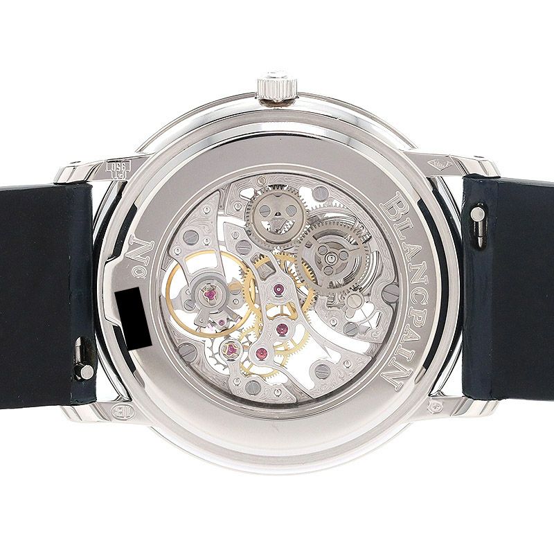 中古】BLANCPAIN VILLERET ULTRA SLIM SKELETON ブランパン ヴィルレ