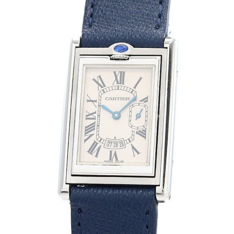 中古】CARTIER TANK BASCULANTE EXTRA-LARGE MODEL カルティエ タンク