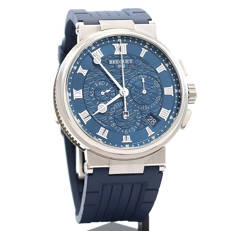 【中古】BREGUET MARINE CHRONOGRAPHE 5527 ブレゲ マリーン クロノグラフ 5527 5527BB/Y2/5WV(G5527BBY25WV)