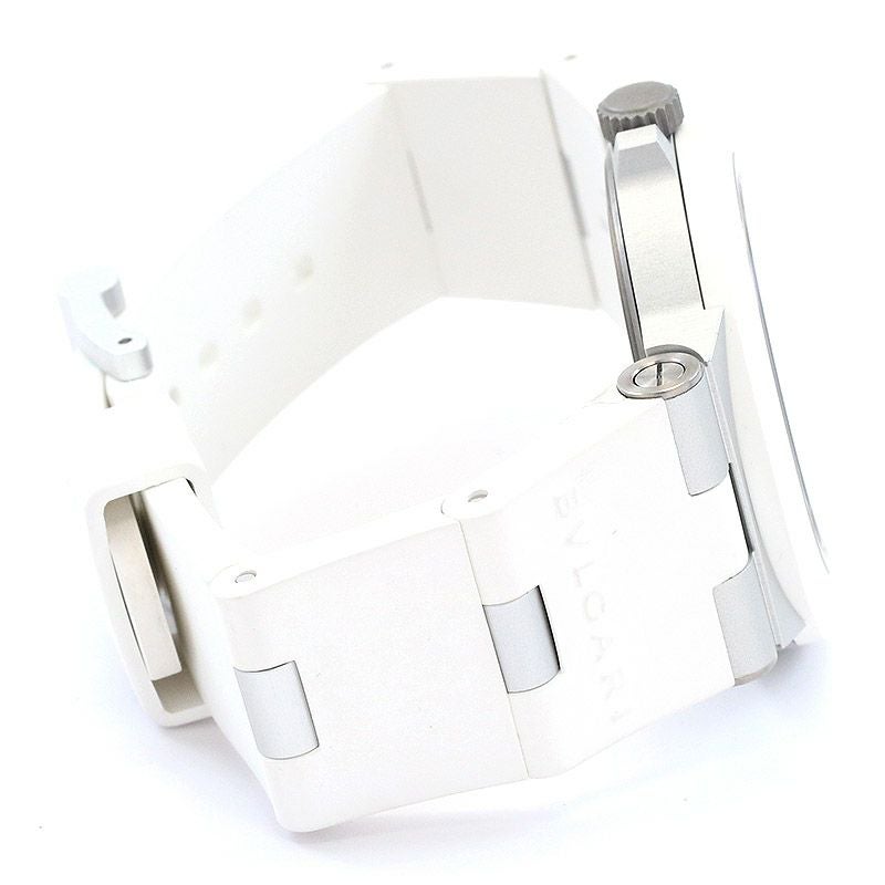 中古】BVLGARI ALUMINUM WHITE LIMITED ブルガリ アルミニウム