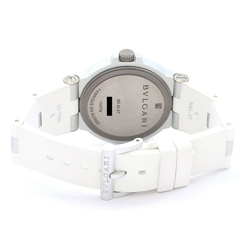 【中古】BVLGARI ALUMINUM WHITE LIMITED  ブルガリ アルミニウム ホワイト限定モデル 103964 (BB40AT)
