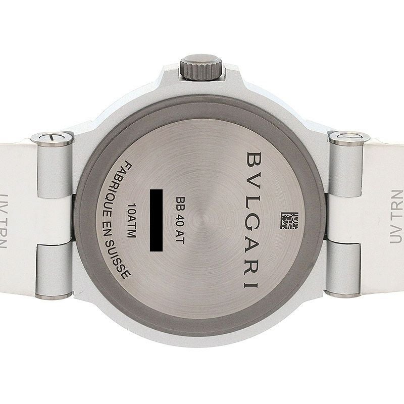 【中古】BVLGARI ALUMINUM WHITE LIMITED  ブルガリ アルミニウム ホワイト限定モデル 103964 (BB40AT)