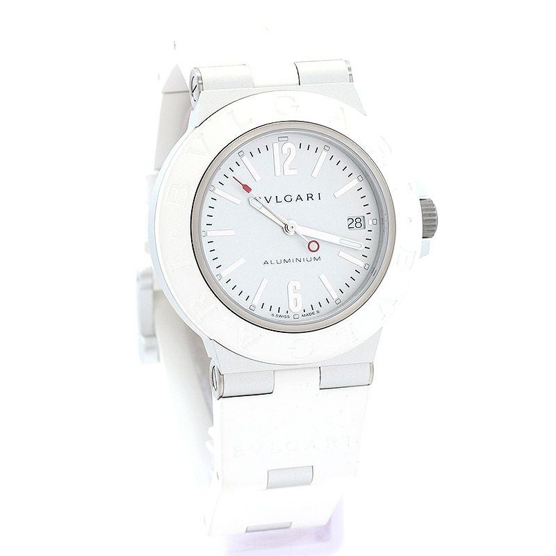 【中古】BVLGARI ALUMINUM WHITE LIMITED  ブルガリ アルミニウム ホワイト限定モデル 103964 (BB40AT)