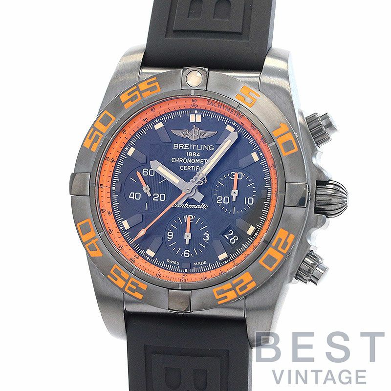 【中古】BREITLING CHRONOMAT 44 RAVEN ブライトリング クロノマット 44 レイブン MB0111C2/BD07/152SS/M20SS.1 (M011B07VPB)