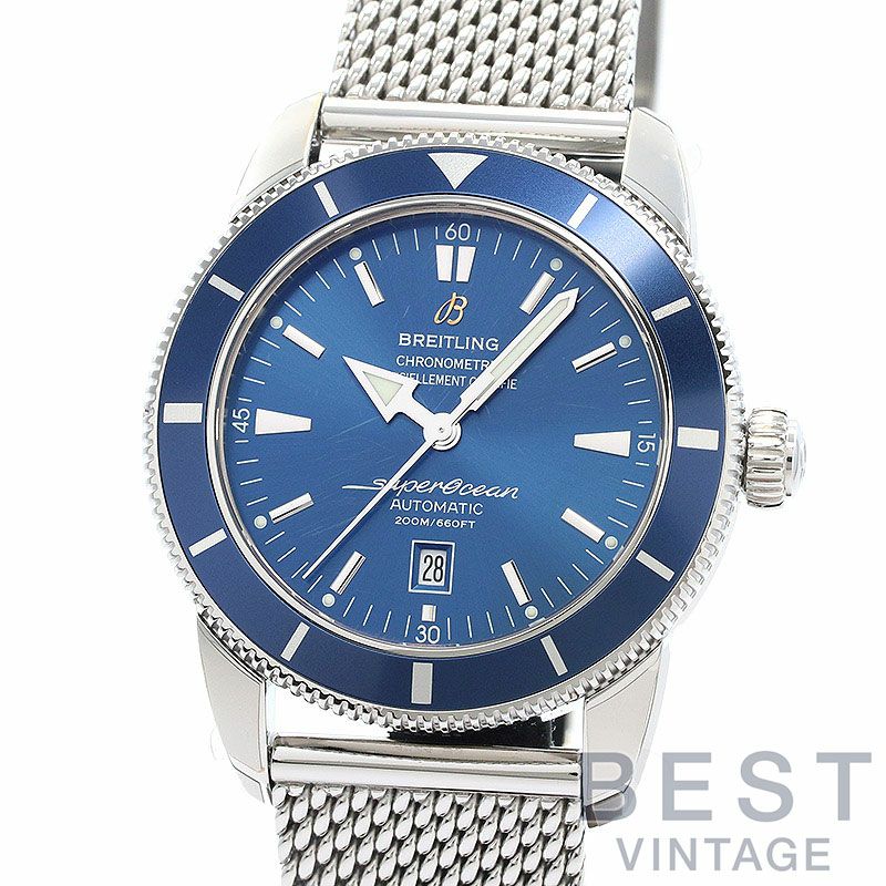 週末値引　BREITLING ブライトリング　スーパーオーシャン ヘリテージ 中古】BREITLING SUPEROCEAN HERITAGE 46 ブライトリング スーパー