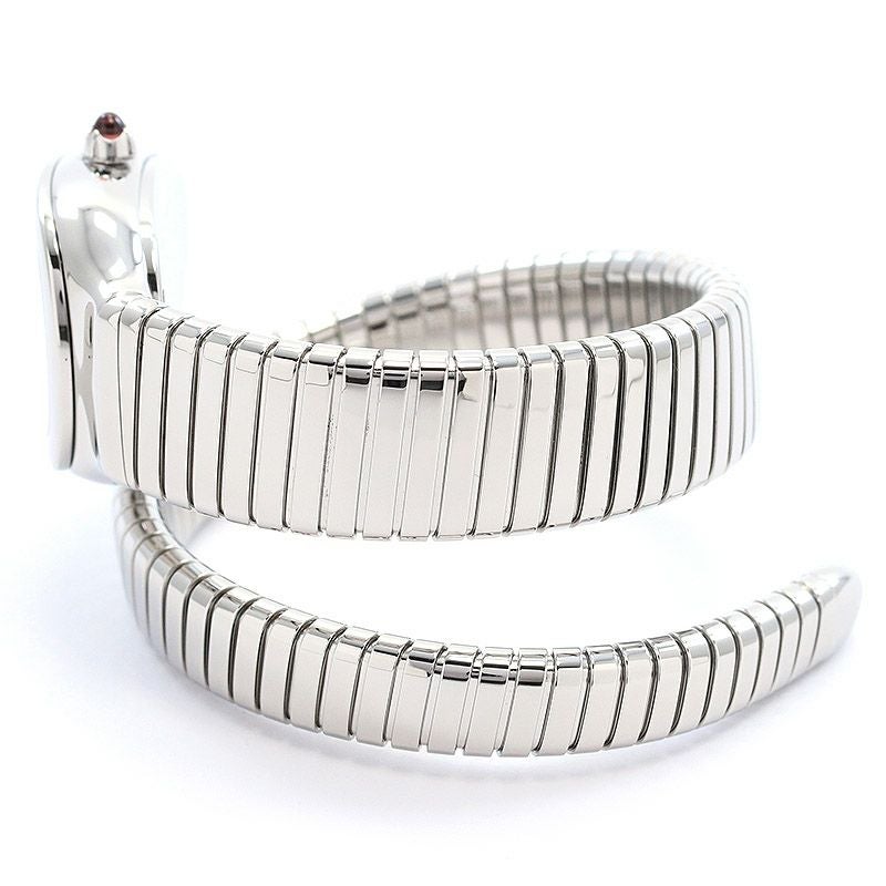 【中古】BVLGARI SERPENTI TUBOGAS WATCH SMALL SIZE BRACELET ブルガリ セルペンティ トゥボガス ウォッチ Sサイズブレスレット 101817　(SP35C6SS.1T / SP35S)