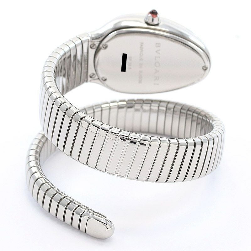 【中古】BVLGARI SERPENTI TUBOGAS WATCH SMALL SIZE BRACELET ブルガリ セルペンティ トゥボガス ウォッチ Sサイズブレスレット 101817　(SP35C6SS.1T / SP35S)