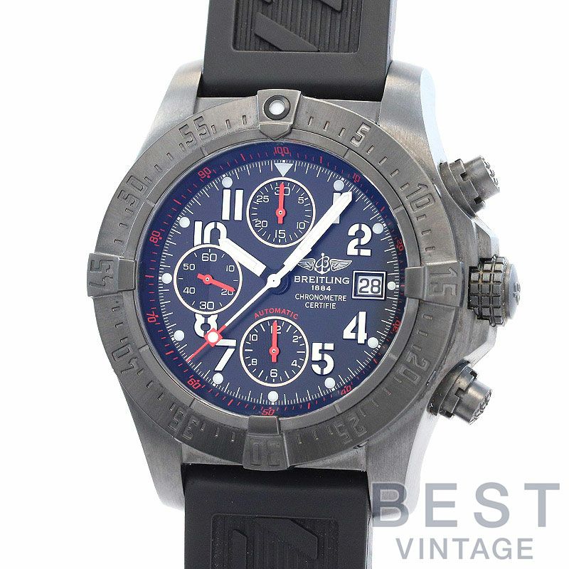 中古】BREITLING AVENGER SKYLAND BLACK STEEL LIMITED EDITION