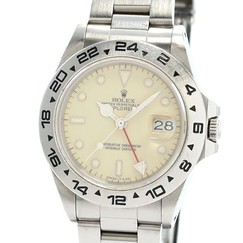 中古】ROLEX EXPLORER II IVORY DIAL ロレックス エクスプローラーII
