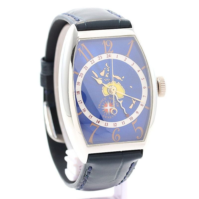 【中古】FRANCK MULLER CINTREE CURVEX WORLD WIDE OCEANIA フランク・ミュラー トノウ・カーベックス ワールド ワイド オセアニア 5850WW