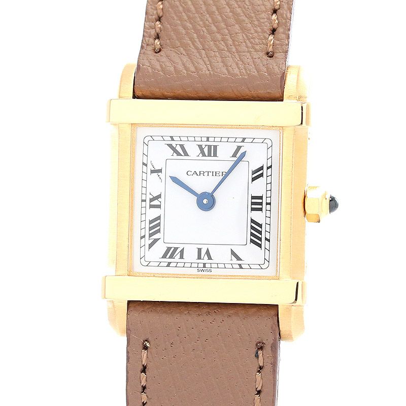 中古】CARTIER TANK CHINOISE SMALL MODEL カルティエ タンク