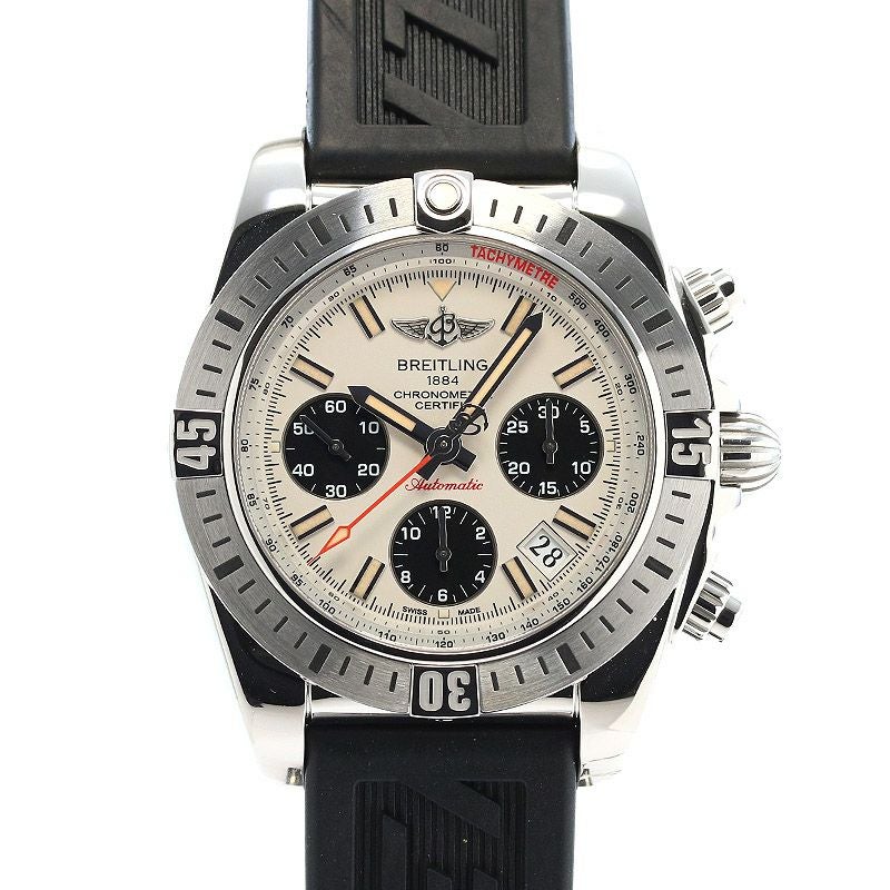 【中古】BREITLING CHRONOMAT 41 AIRBORNE ブライトリング クロノマット 41 エアボーン AB01442J/G787/112S (A004G87)