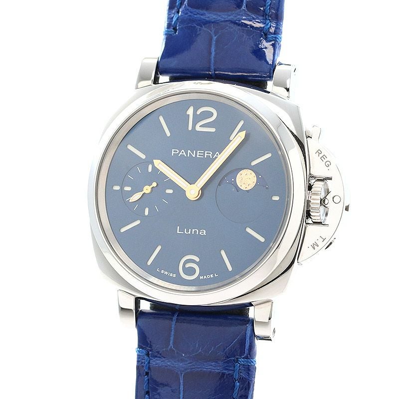 中古】OFFICINE PANERAI LUMINOR DUE LUNA オフィチーネ・パネライ
