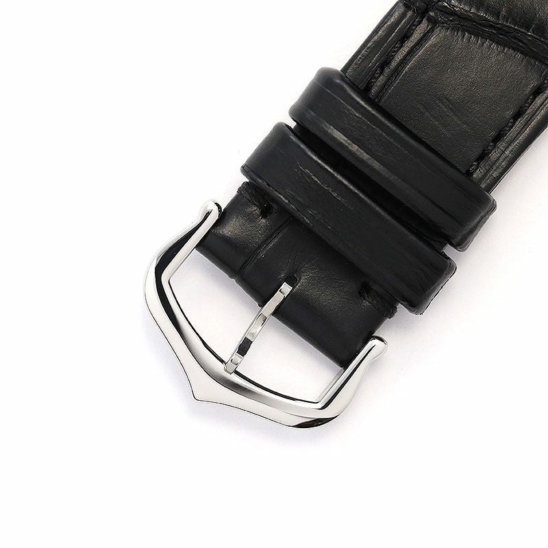 中古】CARTIER SANTOS-DUMONT LARGE MODEL BLACK LACQUER カルティエ