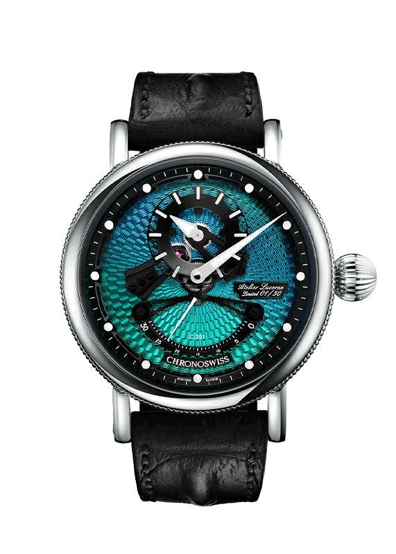 CHRONOSWISS OPEN GEAR RESEC PARAIBA クロノスイス オープンギア レ･セック パライバ CH-6923-TUBK