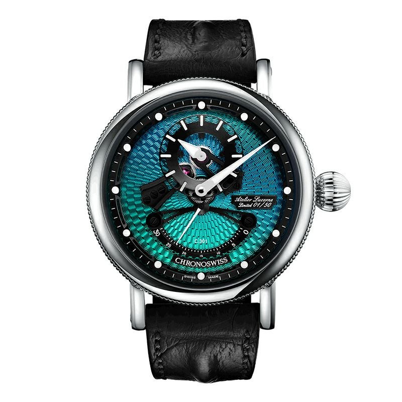 CHRONOSWISS OPEN GEAR RESEC PARAIBA クロノスイス オープンギア レ･セック パライバ CH-6923-TUBK